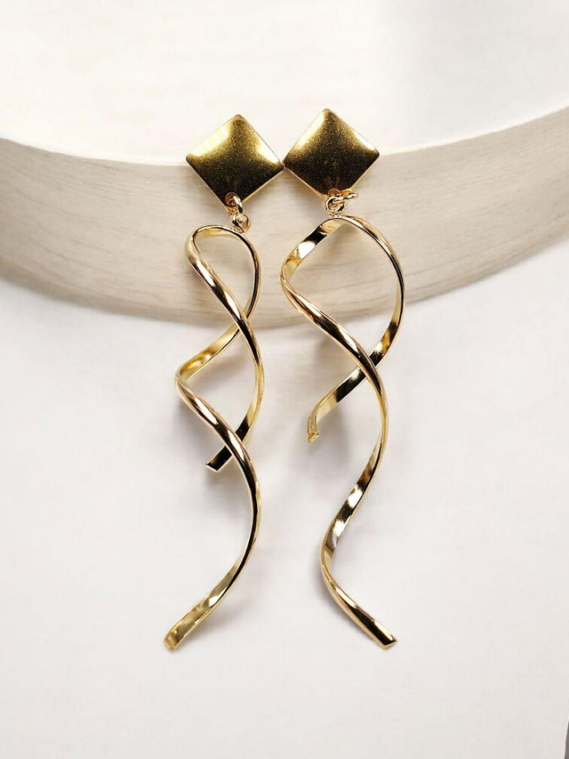 Ohrringe 'Golden Swirl'