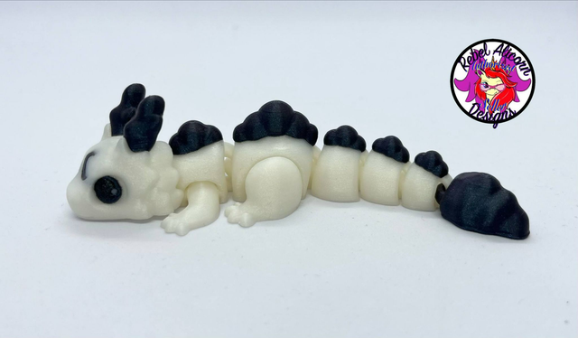 Baby Cloud Dragon, glitter