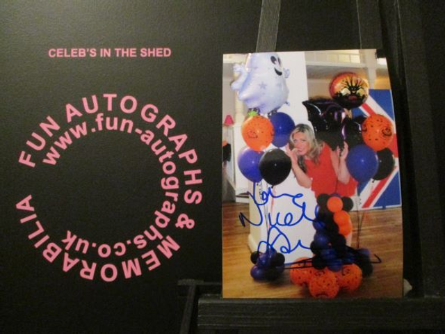 Nicole Faraday Authentic Autographed 6x4 Our Facing Photograph (F)