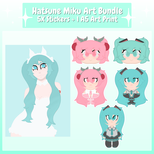 Hatsune Miku Art Bundle