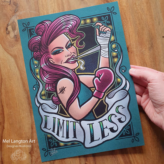 Limitless A4 Print