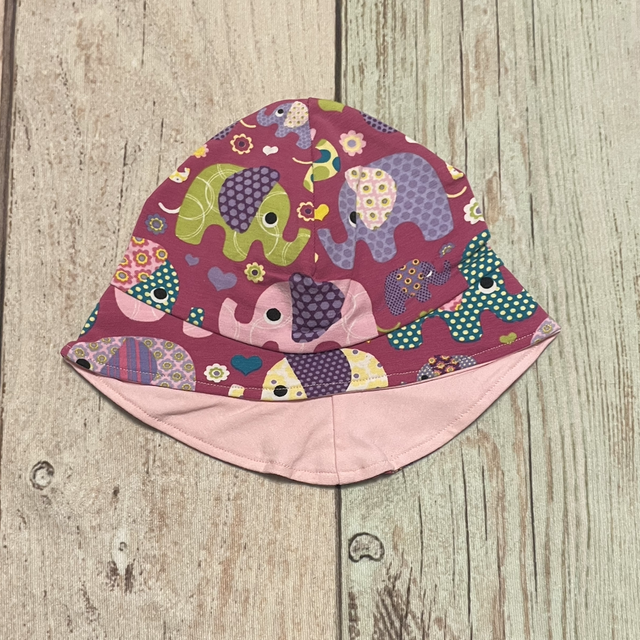 Sonnenhut, Größe 44-46, Elefant rosa