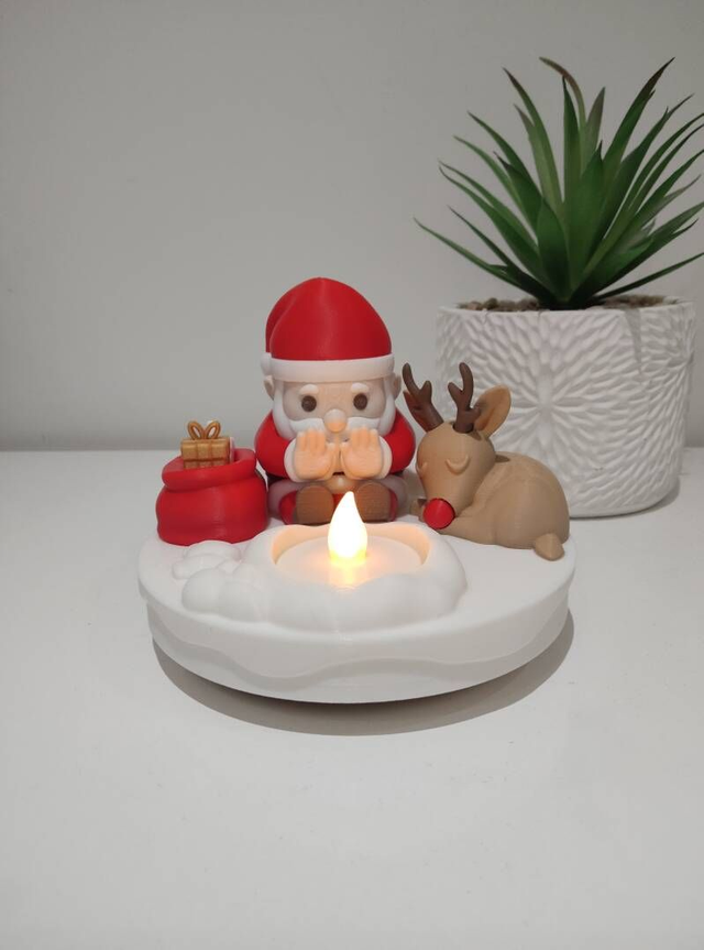 Père Noël & Renne