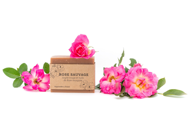 Savon artisanal ROSE
