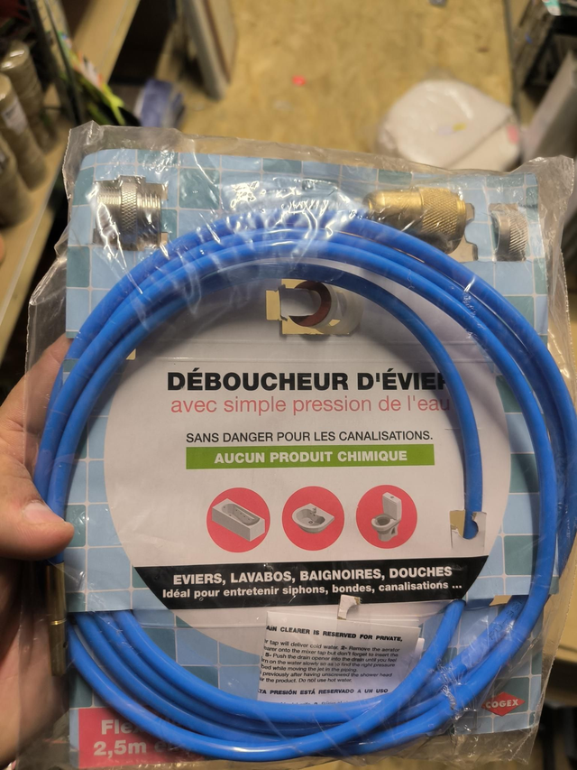 DEBOUCHEUR D'ÉVIER 