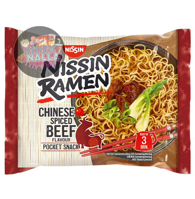 Nissin Ramen CHINESE SPICED BEEF