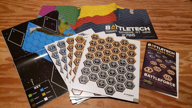 Battletech: Counters pack: Battleforce