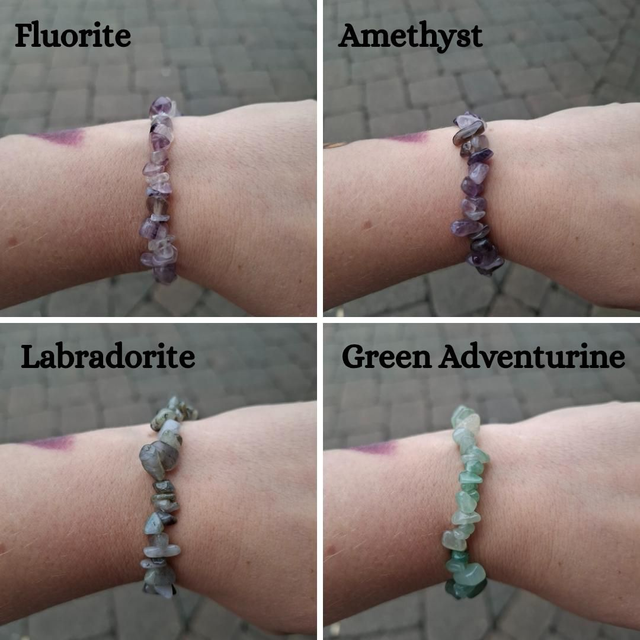 Crystal Chip Bracelet