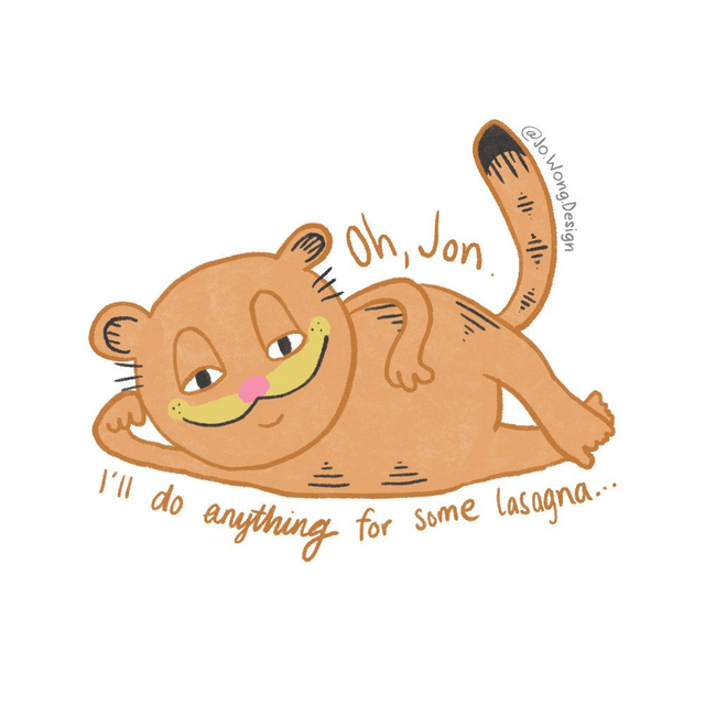 Garfield Lasagna