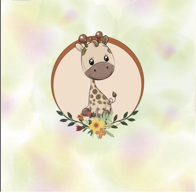 Jersey Panel 40x50 Giraffe  