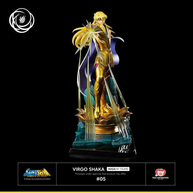 Virgo (Shaka della Vergine) Ikigai - SAINT SEIYA - Statua in Poliresina 1/6 - Tsume Art