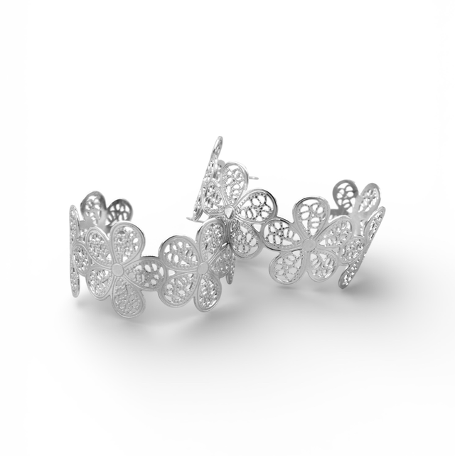 Créole ouverte fleur 