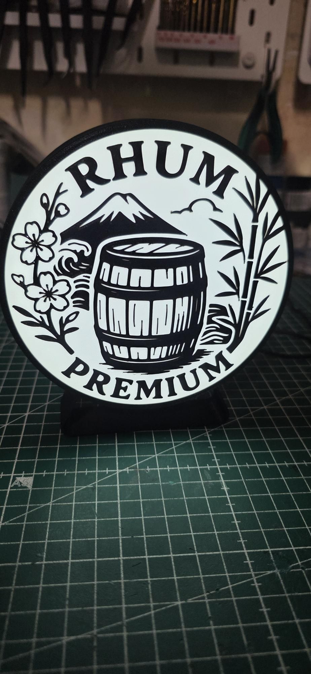 Mini lampe rhum premium