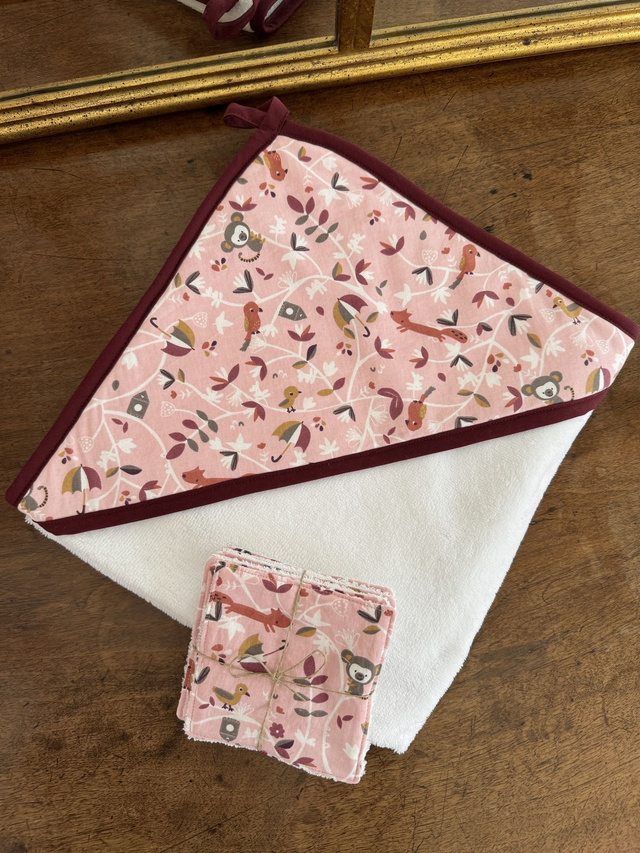 Cape de bain bébé 82cm