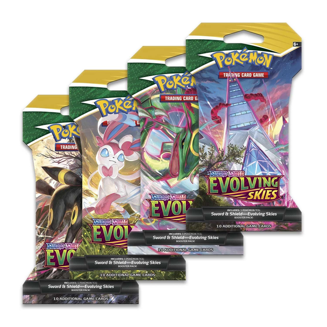 Evolving Skies Cardboard Single Pack 