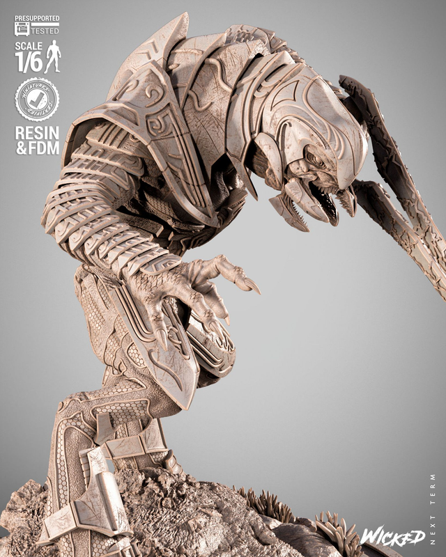 Statue HALO COVENANT THE ARBITER série GAMING/MOVIE