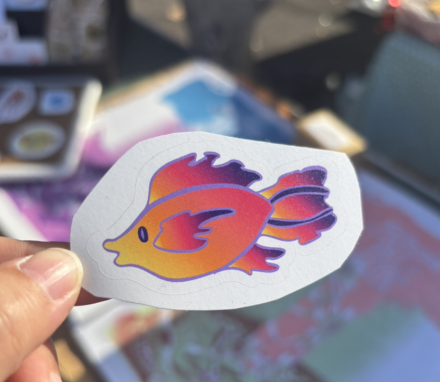 Sticker - Poisson