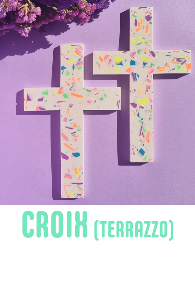 ATELIER Fabrique ta croix en Terrazzo