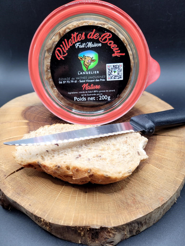 Rillette de Bœuf Nature
