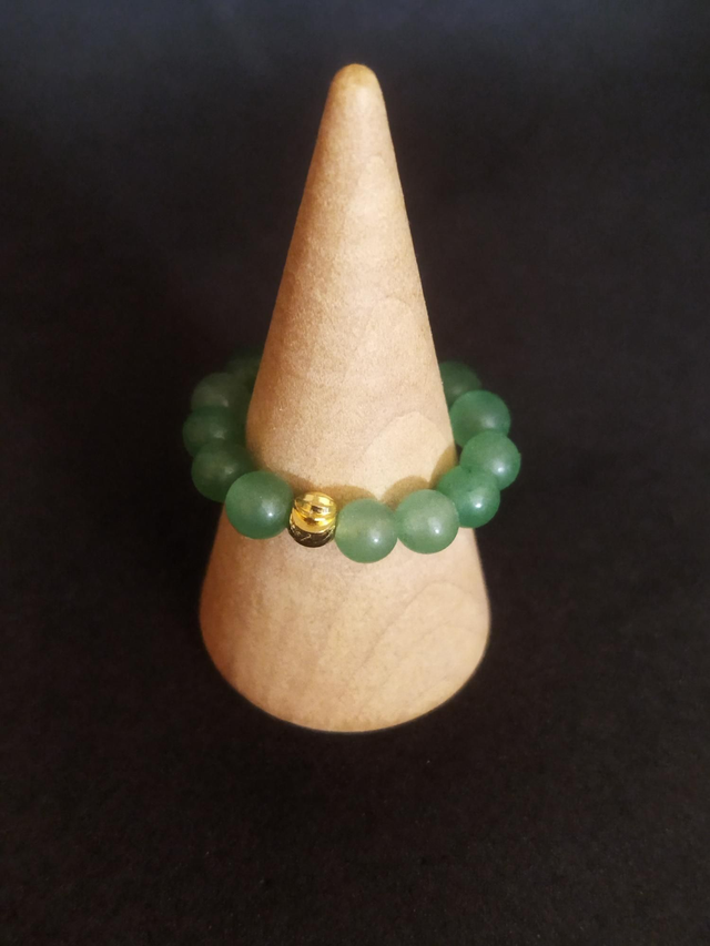 Bague extensible en aventurine