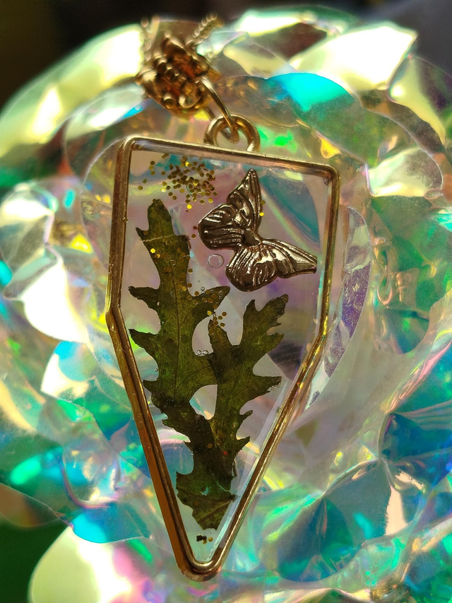 Pendentif Papillon doré 