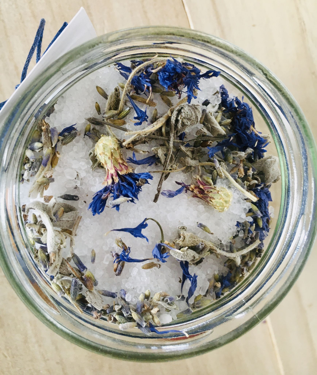 Sels de bain à la lavande