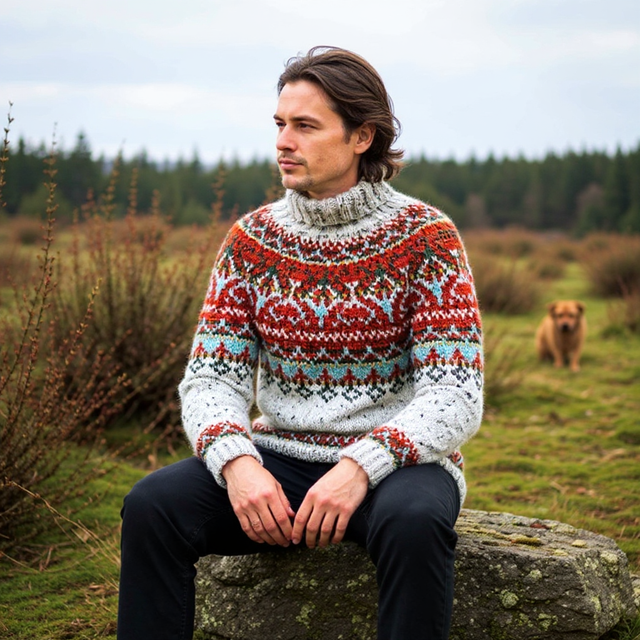 Alasuq Polar Sweater Kit - Col 01 (Original) - Wool & Pattern - Linka Neumann