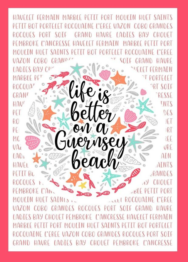 004 - NOTEPAD A6 - LIFE IS BETTER RED