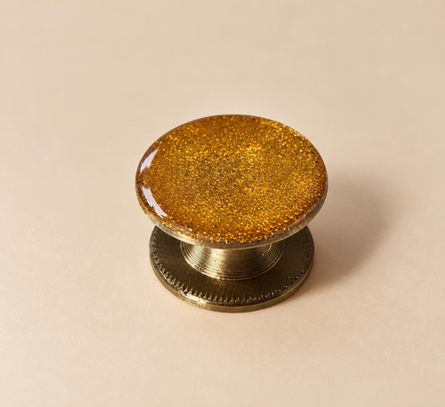 BOTÓN MAGNÉTICO DORADO