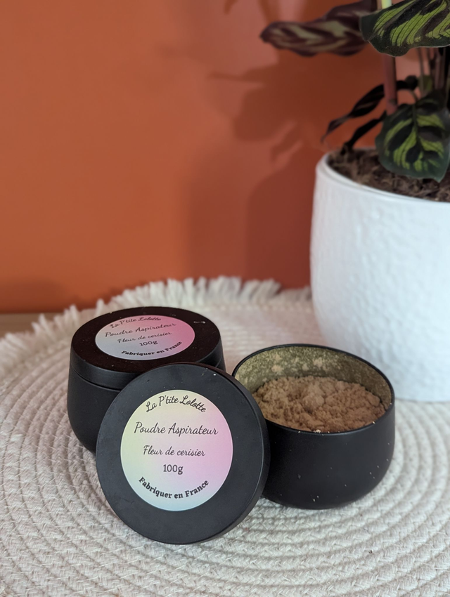 Poudre aspirateur fleur de cerisier