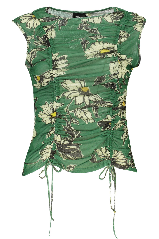 DESIGUAL CANOTTA DONNA VERDE