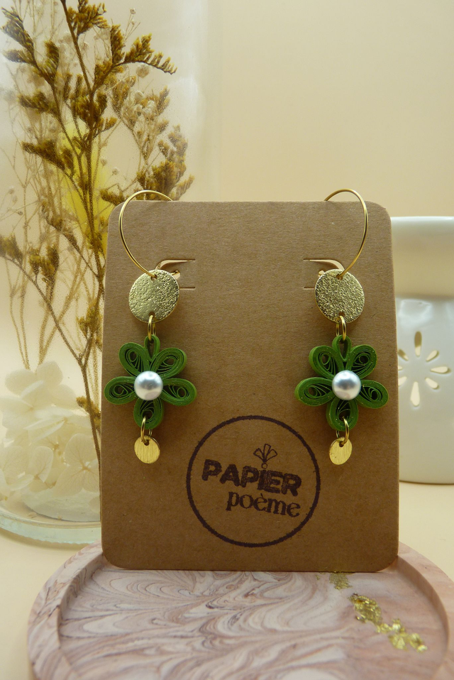 Modèle Idylle - Vert feuille