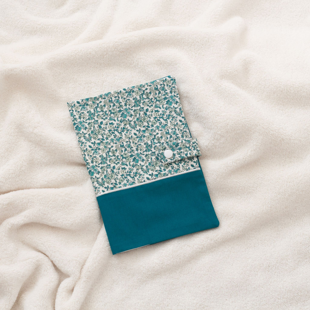 Protège Carnet de Santé Canard / Hellébore