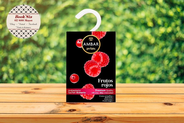 Sachet pour armoire " Fruits rouge "