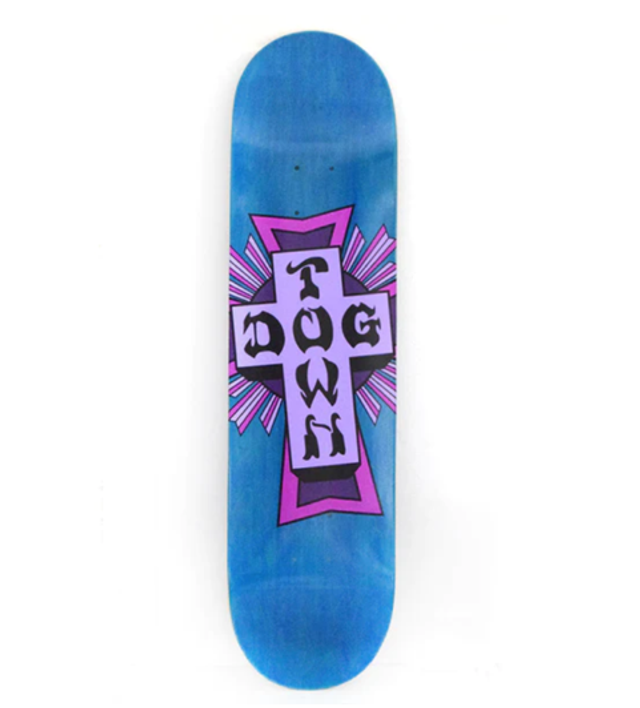 Dogtown Street Cross Logo Skateboard Deck 7.75"