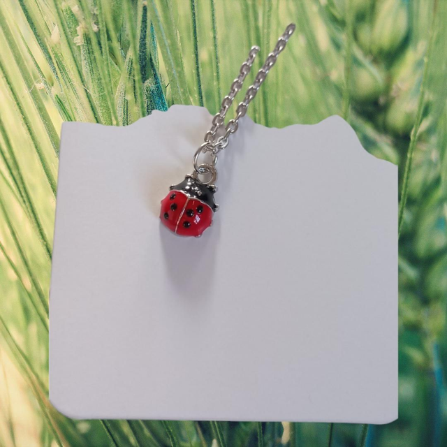 Collier coccinelle 