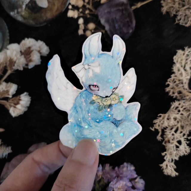 Sticker  ~ Angel bunny doll 🐇