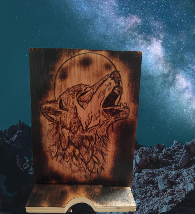 SUPPORT DE CHARGE TÉLÉPHONE LOUP 