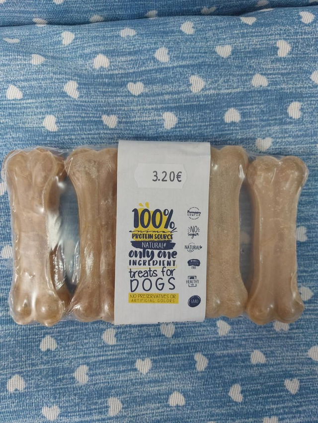 Hueso prensado ( 5 unidades de 9 cm )