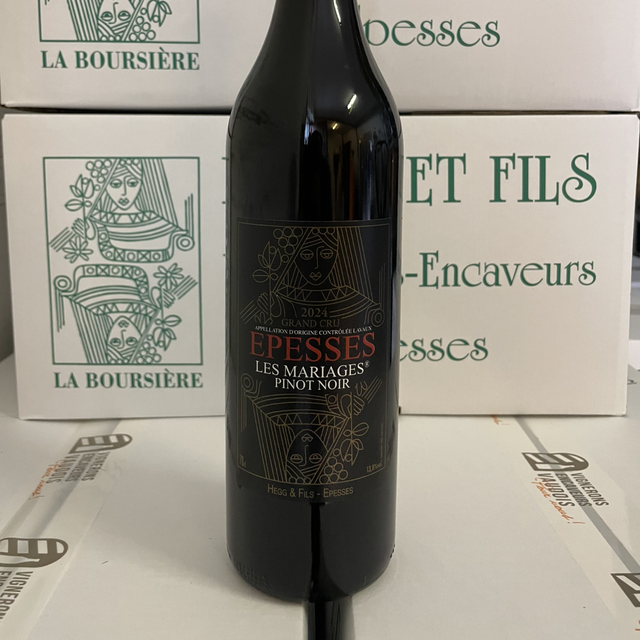 Pinot Noir «Les Mariages » 2024, 70 cl.