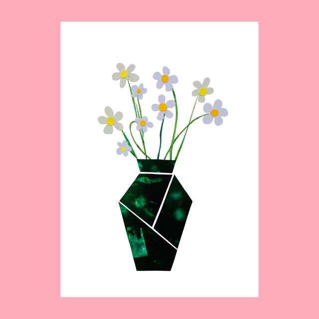 Daisies in Vase