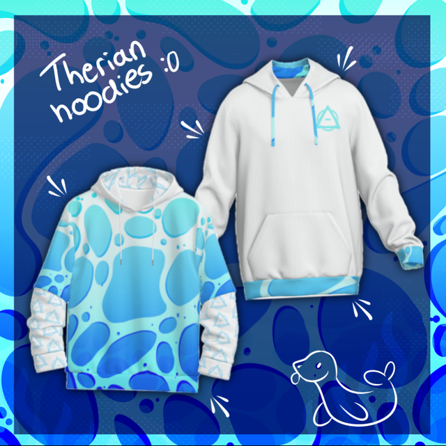 Therian hoodie! [sea]