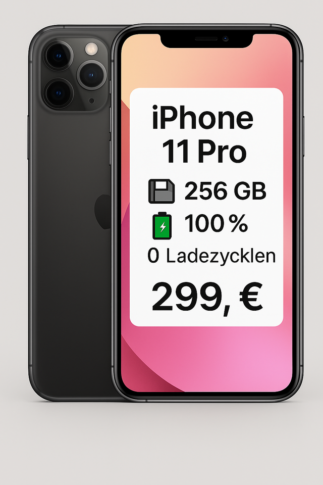 📱 Apple iPhone 11 Pro 256 GB Space Gray