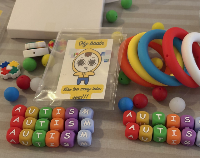 Autism friendly vinyl stickers