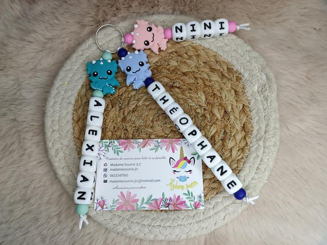 Porte clés 3 branches