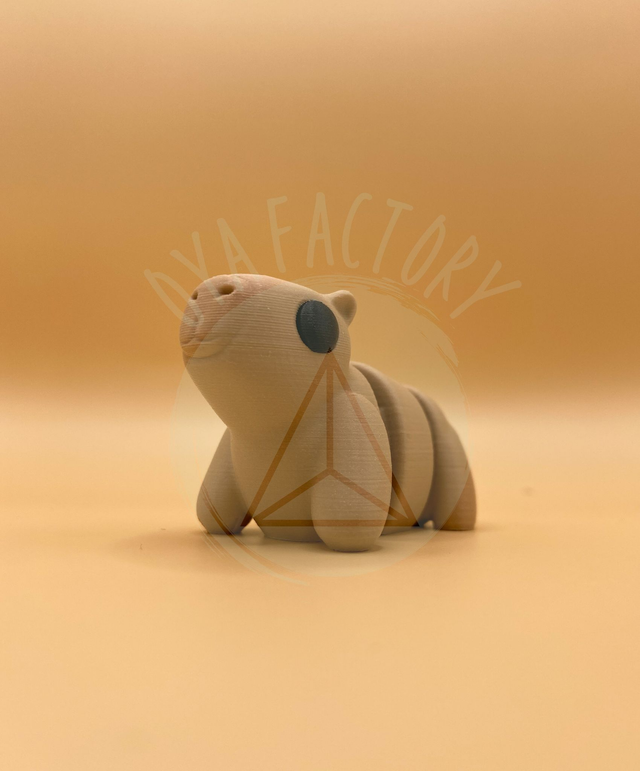 Figurine articulée mini Capybara