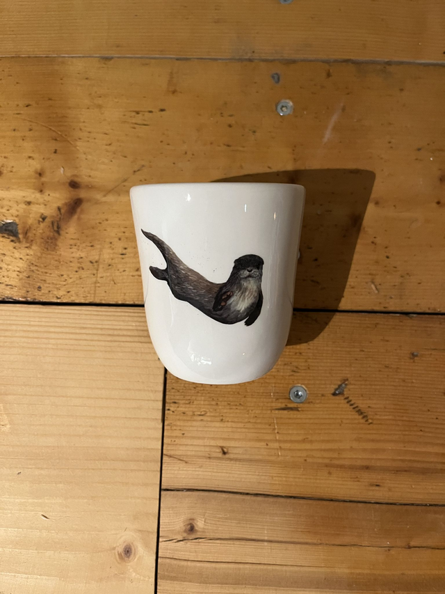 Becher bauchig Otter