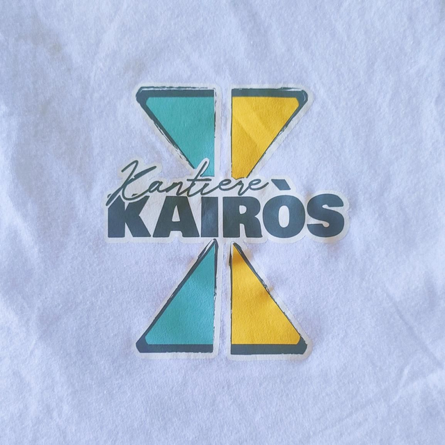 T-shirt Bianca logo color