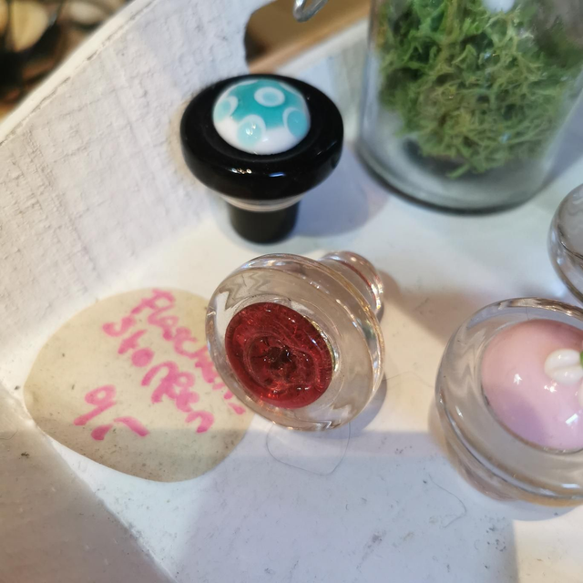 Flaschenstopfen Glas