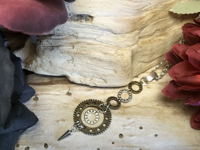Collier "Rouages du Temps"